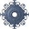 Ekena Millwork Orleans Ceiling Medallion (Canopies up to 8 1/4"), 38 3/8"OD x 6 5/8"ID x 2 7/8"P, Americana Crackle CM38OLAMC - alternate 1